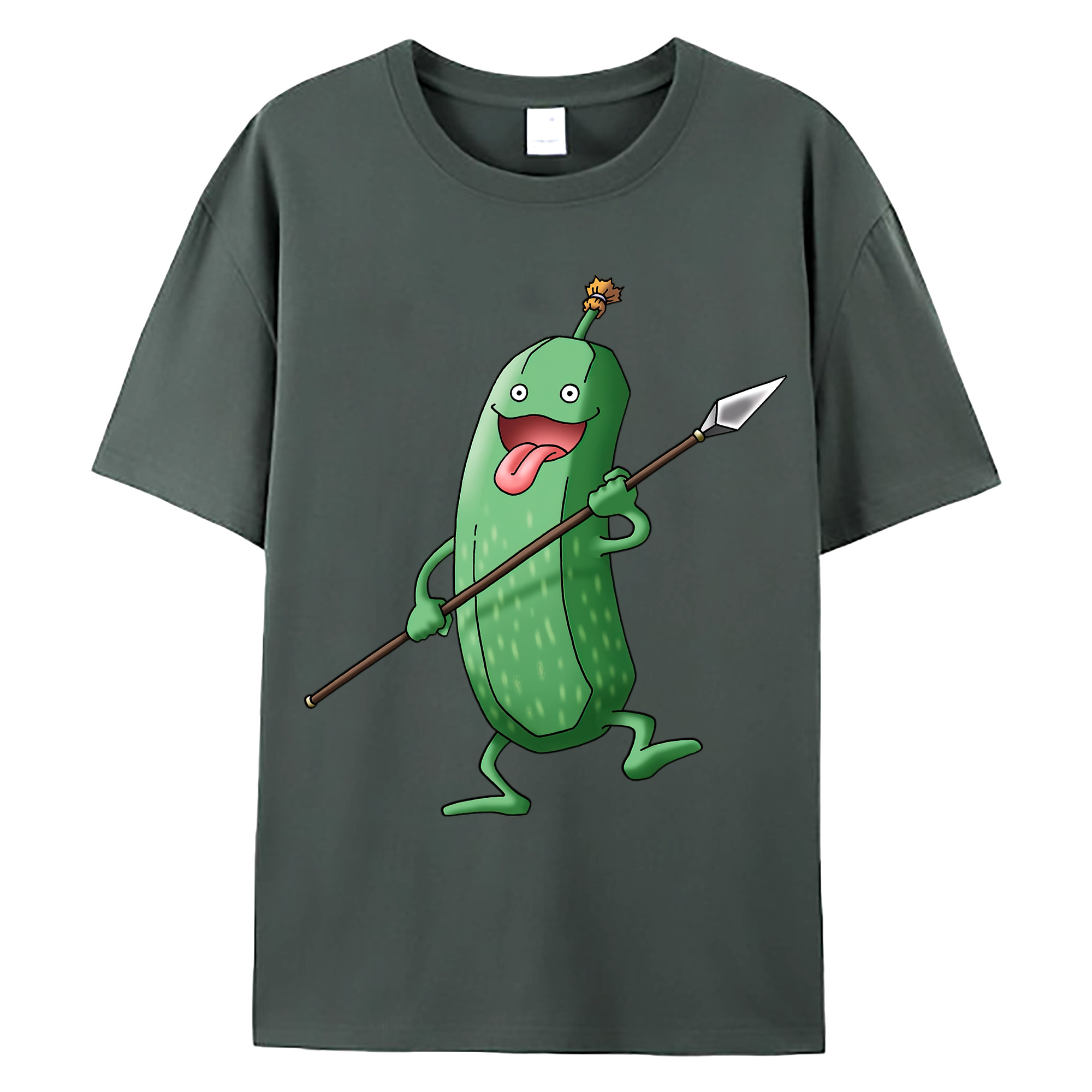 （画像用） ドラゴンクエスト Doragon Kuesuto Dragon Quest 綿100％ メンズ半袖Tシャツ｜肌触りやわらか＆通気性